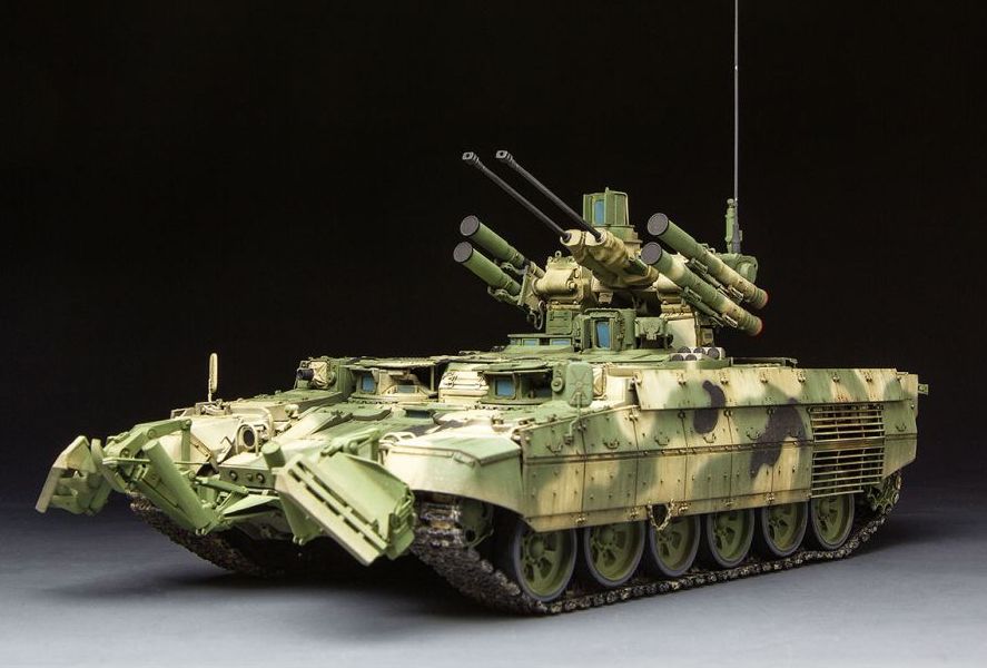 MENG Russian "Terminator" Fire Support Combat Vehicle BMPT w/KMT-8 1/35